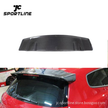 Carbon Fiber Rear Window Spoiler Wing for VW Scirocco